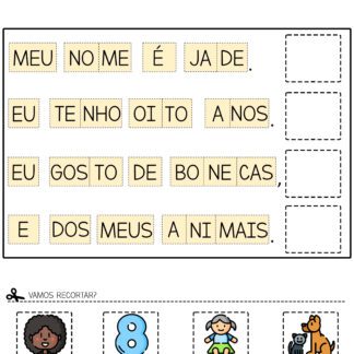 Textos Jade - Treinando leitura e compreensão