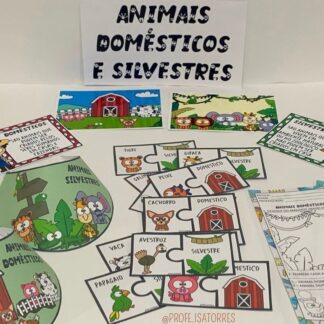 Animais domésticos e silvestres
