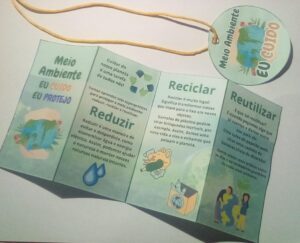 Meio Ambiente Reduzir, Reciclar, Reutilizar. Eu Cuido, Eu Protejo