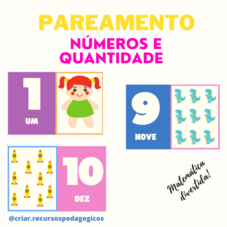 Pareamento de números e quantidades