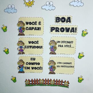 Incentivos às avalições tema junino
