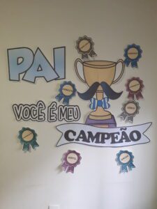 Painel Dia dos Pais Você é meu Campeão