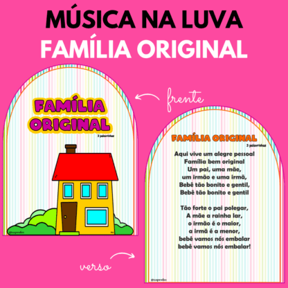 Luva musical - Família original
