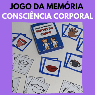 Jogo da memória - Consciência corporal