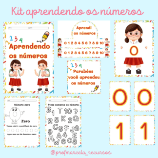 Kit aprendendo os números