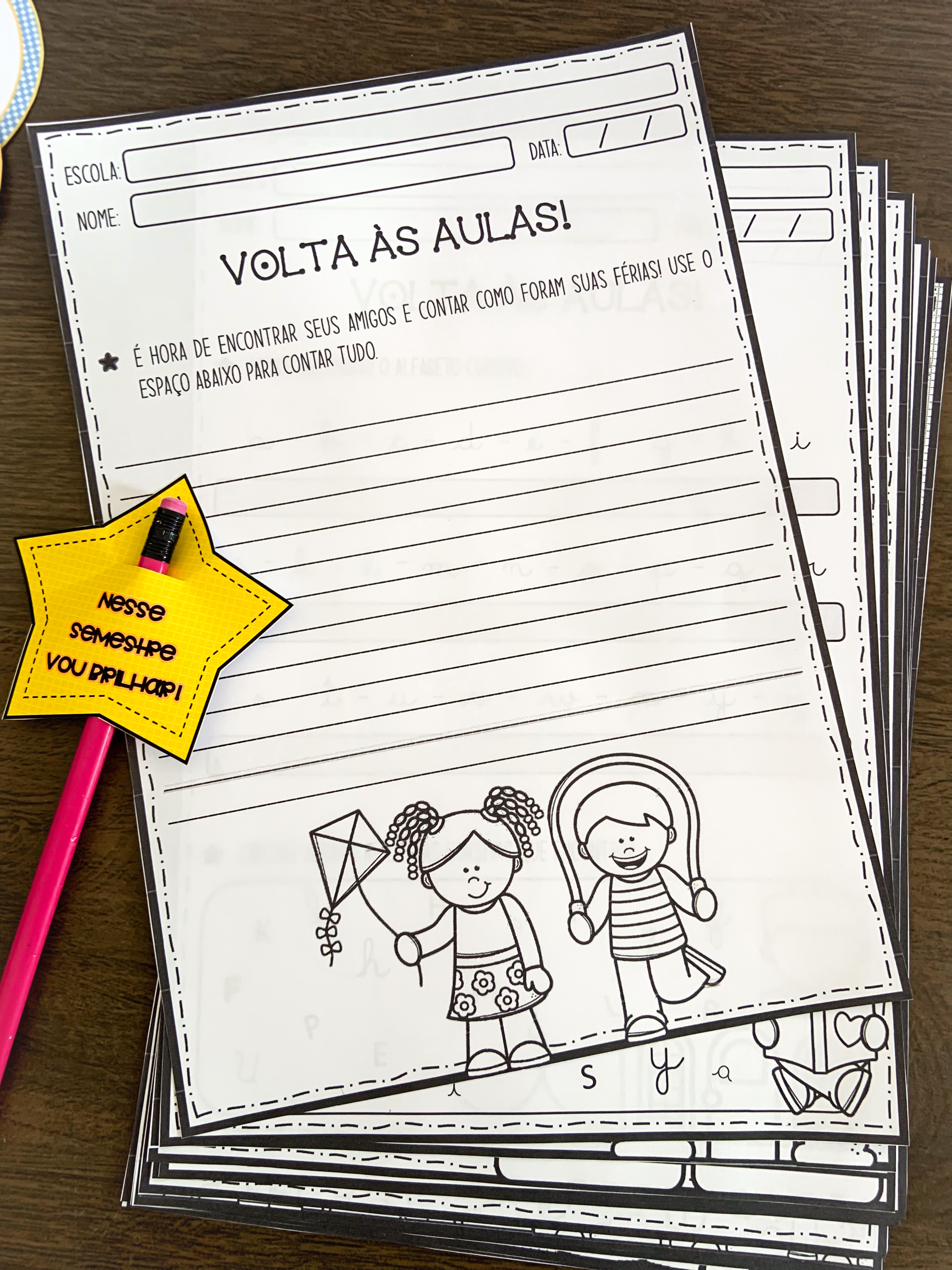 Atividades volta às aulas ✏️