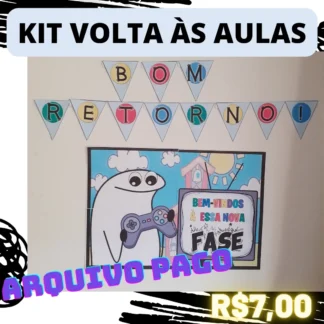 Kit volta às aulas