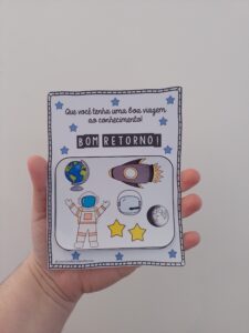 Lembrancinha Volta às aulas – adesivo