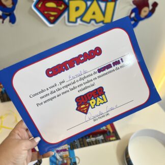 Certificado super pai