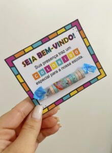 Card colorido