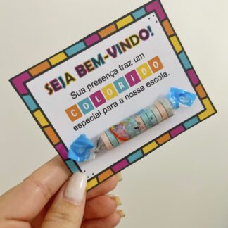 Card colorido