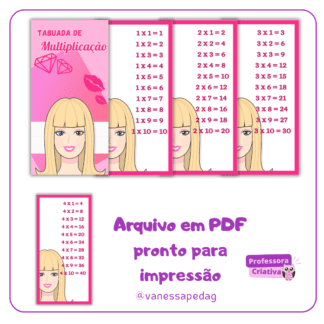 Tabuada da Barbie