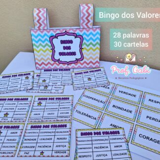BINGO DOS VALORES