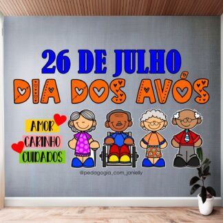 ARQUIVO - PAINEL DIA DOS AVÓS