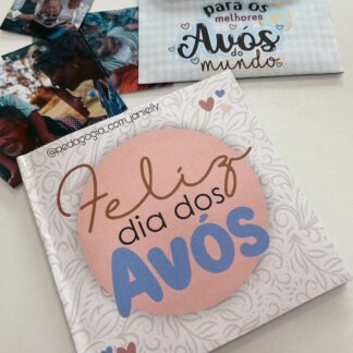 ARQUIVO - ÁLBUM DE FOTOS/FIGURINHAS DIA DOS AVÓS