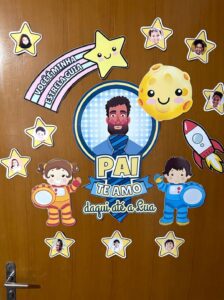 PAINEL DE PORTA DIA DOS PAIS
