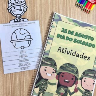 "Desbravando Valentes: A Apostila de Atividades do Dia do Soldado!"