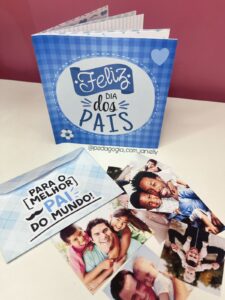ÁLBUM DE FOTOS/FIGURINHAS DIA DOS PAIS