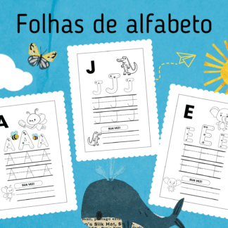 Alfabeto folhas