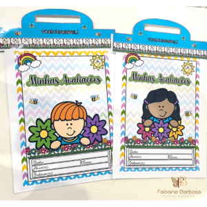 KIT CAPA DE AVALIAÇÕES (PRIMAVERA) 🌷🌼