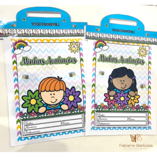 KIT CAPA DE AVALIAÇÕES (PRIMAVERA) 🌷🌼