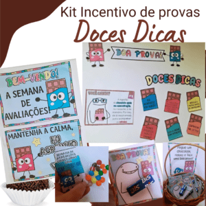 Kit Incentivo de provas Doces dicas- chocolate