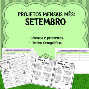 Projetos Mensais: Setembro