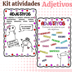 Kit atividades adjetivos