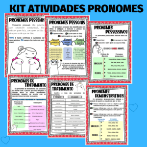 KIT ATIVIDADES PRONOMES