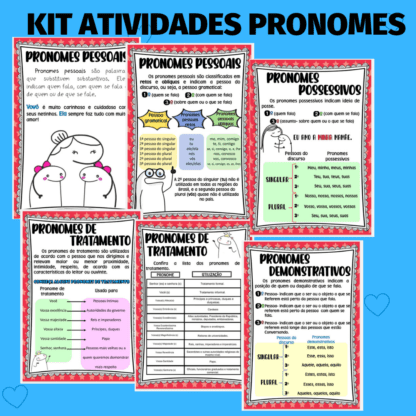 KIT ATIVIDADES PRONOMES