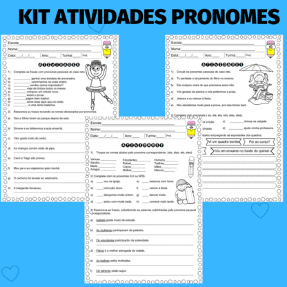 KIT ATIVIDADES PRONOMES - Image 10