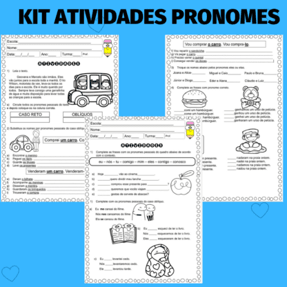 KIT ATIVIDADES PRONOMES - Image 2