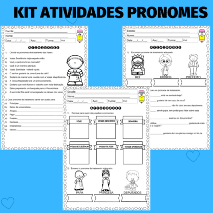 KIT ATIVIDADES PRONOMES - Image 4