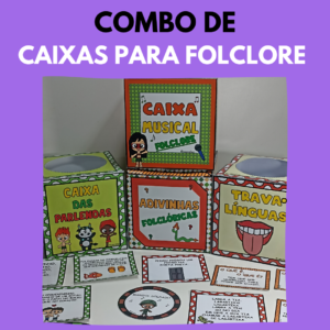 Combo de caixas para Folclore