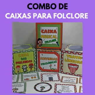 Combo de caixas para Folclore