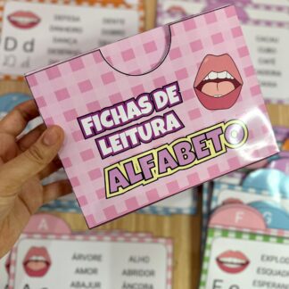 Fichas para Leitura do Alfabeto