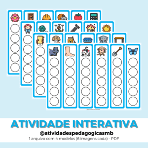 Atividade interativa – consciência silábica e vogais (PDF)