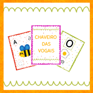 Chaveiro das vogais