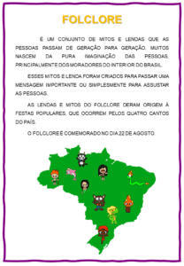 ATIVIDADES FOLCLORE