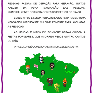 ATIVIDADES FOLCLORE