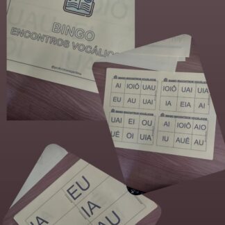 Bingo encontro vocálicos