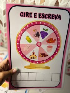 Gire e Escreva