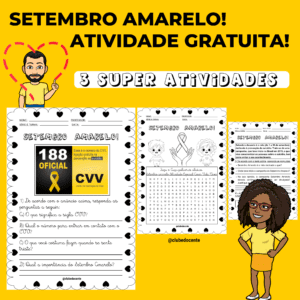 Atividades: Setembro Amarelo