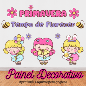 Painel Primavera Fofinha
