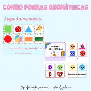 COMBO DAS FORMAS GEOMÉTRICAS 2