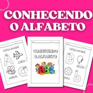 CONHECENDO O ALFABETO