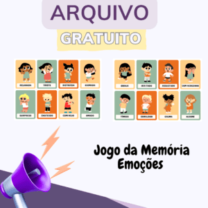 Jogo da memória das emoções