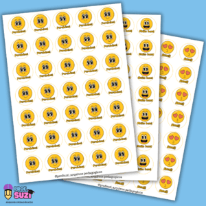 ADESIVOS DE INCENTIVO EMOJI