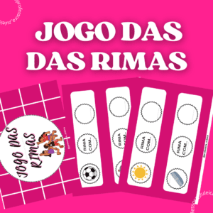 Jogo das Rimas- Fichas