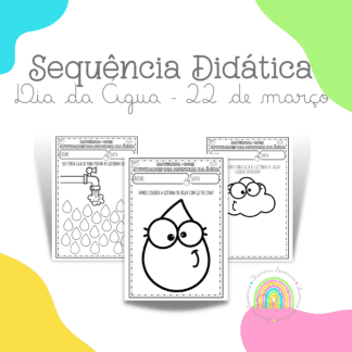 DIA DA ÁGUA - SEQUÊNCIA DIDÁTICA